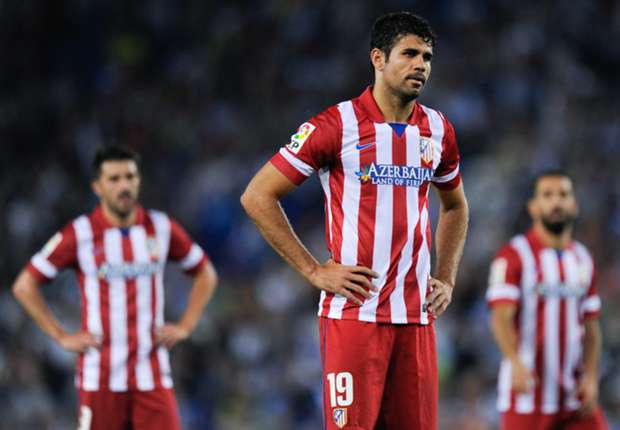 Atletico Madrid's Diego Costa