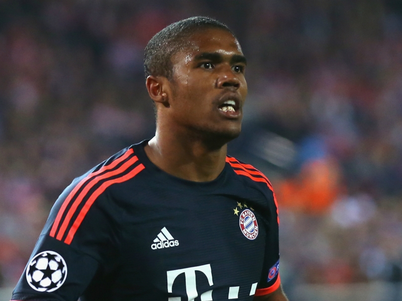 Bayern, Douglas Costa absent jusqu'en 2017 ?
