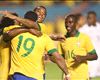 Robinho e Willian exalta boa partida do Brasil Robinho e Willian exalta boa partida do Brasil