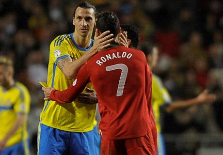 Ibrahimovic: I did not applaud Ronaldo