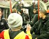 La Selección de Alemania viaja en el subte de Londres