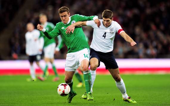 Steven Gerrard Max Kruse 19112013