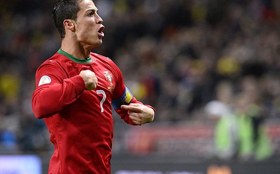 Cristiano Ronaldo - Sweden Portugal WCQ 19112013