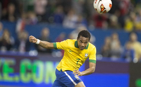 Robinho Brazil Chile Intl Friendly 11192013