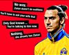 Robin Bairner: Rounding up Zlatan Ibrahimovic's top 10 quotes