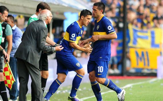 Riquelme - Boca - All Boys - Torneo Inicial 11242013