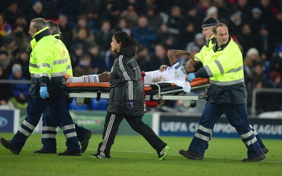 Samuel Eto'o Injured
