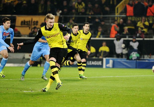 MAN OF THE MATCH Borussia Dortmund - Napoli: Marco Reus