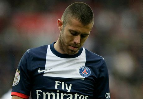 PSG, Ménez vit mal son statut de remplaçant