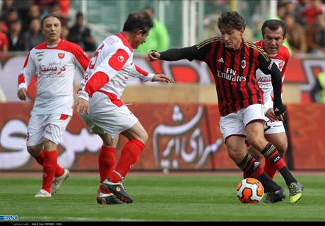 Persepolis Glorie-Milan Glorie 1-3: Vecchio Diavolo fa buon brodo, goal Massaro