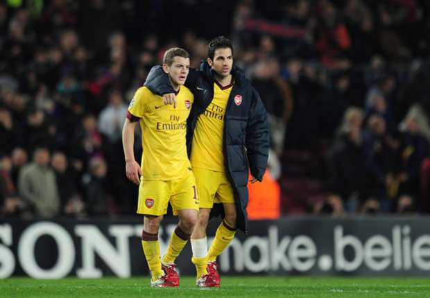 Wilshere 'upset' by Fabregas departure from Arsenal