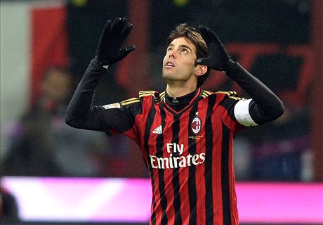 Kaka targets 100th Milan goal after 'difficult' time at Real Madrid