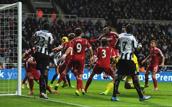 Yoan Gouffran Newcastle United West Bromwich Albion Premier League 30112013
