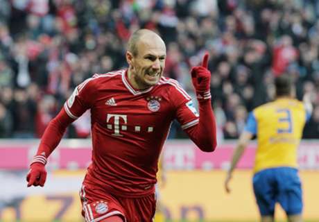 Bundesliga Team of the Week: Robben leads Bayern to victory