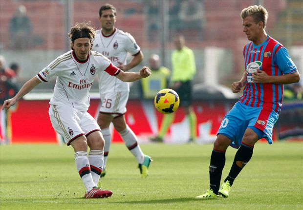 کاتانیا 1-3 میلان: سه امتیاز، سوغات روسونری از سیسیل