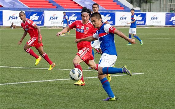 Sunil Chhetri Bengaluru FC vs Shillong Lajong FC I-League