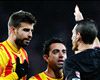 Gerard Piqué, Christian Stuani y Patxi Puñal, en el Contra Once de la jornada 15 de la Liga BBVA