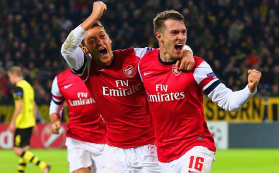 Arsenal's Aaron Ramsey.