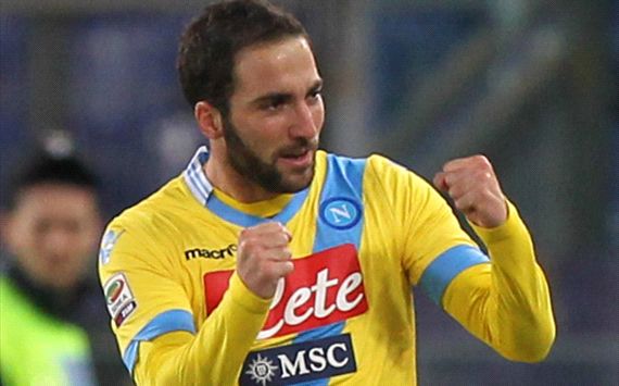 Gonzalo Higuain Lazio Napoli Serie A