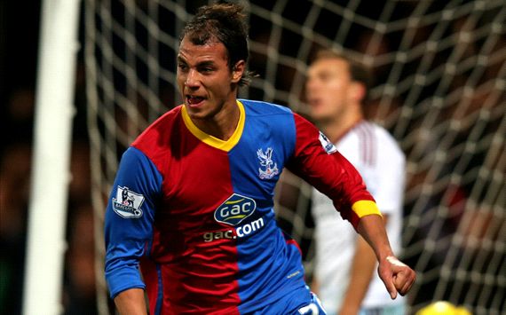 Marouane Chamakh Crystal Palace West Ham United Premier League 12042013