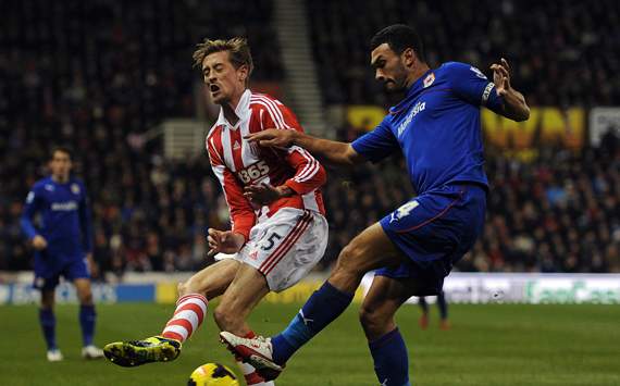 Peter Crouch Stoke City Cardiff City Premier League 12052013