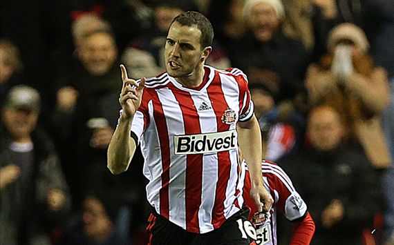 John O'Shea Sunderland vs Chelsea English Premier League 12042013