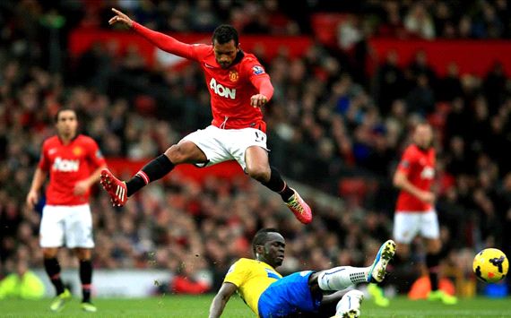 Nani Manchester United vs Newcastle United English Premier League
