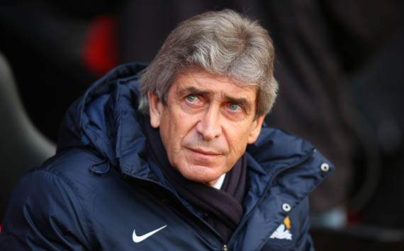 Manuel Pellegrini Southampton v Manchester City - Premier League 12072013