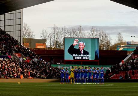 Homenagens para Mandela