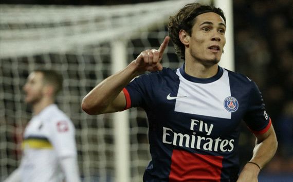 Edinson Cavani Paris SG Sochaux Ligue 1 12072013