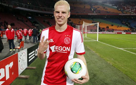 Davy Klaassen Ajax NAC Breda 12072013