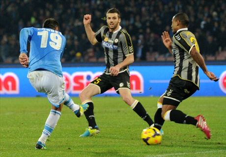 Udinese Tahan Imbang Napoli