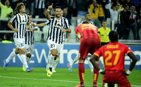 Juventus' Fabio Quagliarella.