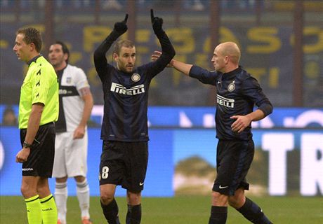 Player Ratings: Inter 3-3 Parma