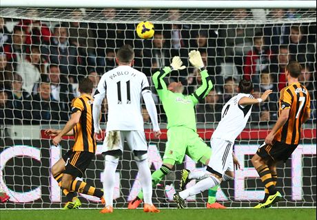Chico strike salvages point for Swansea