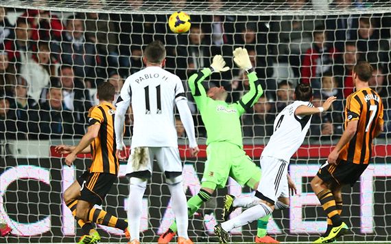 Chico Flores Swansea City v Hull City - English Premier League 12092013