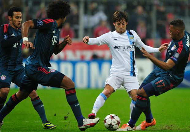 FC Bayern Munich v Manchester City Champions League 12102013