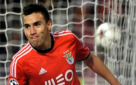 Nicolas Gaitan Benfica PSG Paris Saint Germain Champions League 12102013