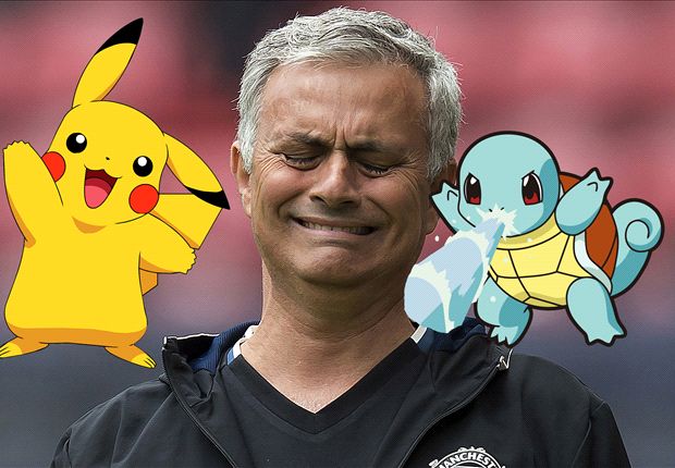 RUMOURS Mourinho bans Pokemon Go from Manchester United dressing room