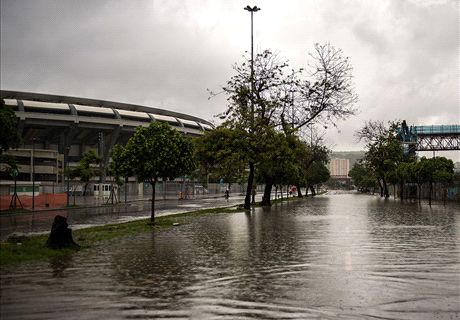 Maracaná pasado por agua