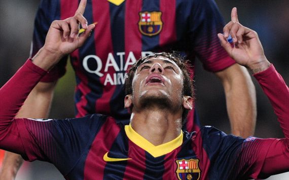 Neymar Barcelona Celtic Champions League 12112013