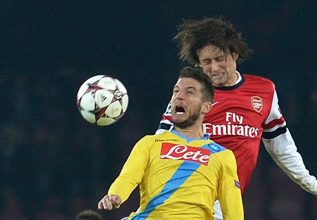 LIVE: Napoli 1-0 Arsenal