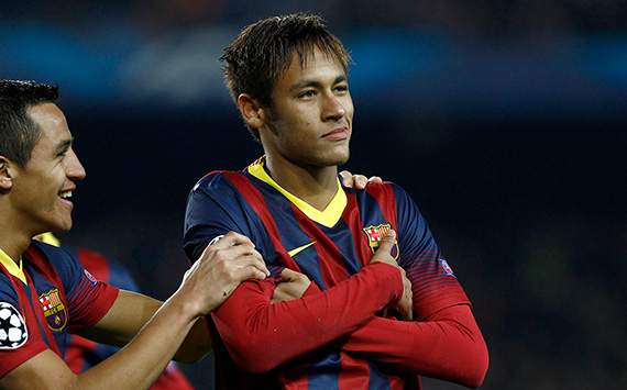 Neymar Barcelona Celtic Champions League 12112013