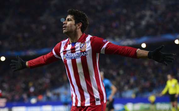 Atletico Madrid forward Diego Costa