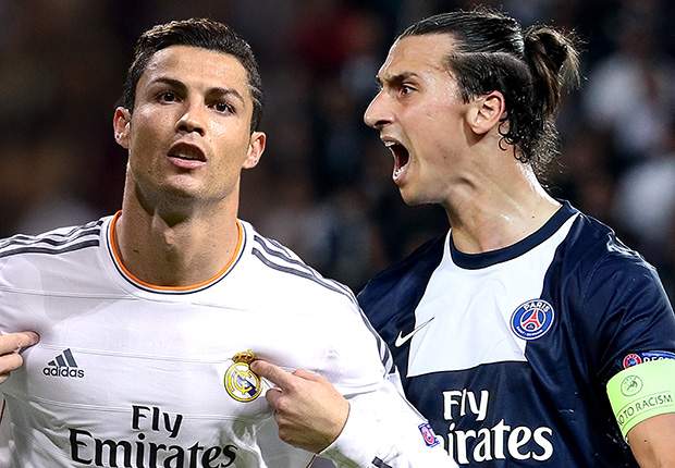 Cristiano Ronaldo dan Zlatan Ibrahimovic akan beradu ketajaman di Doha