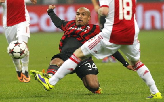 Nigel de Jong AC Milan Ajax Champions League 12112013