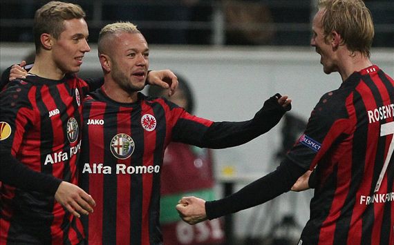 Eintracht Frankfurt v APOEL Nikosia Europa League 12122013