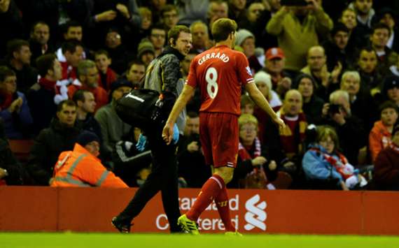 Liverpool captain Steven Gerrard