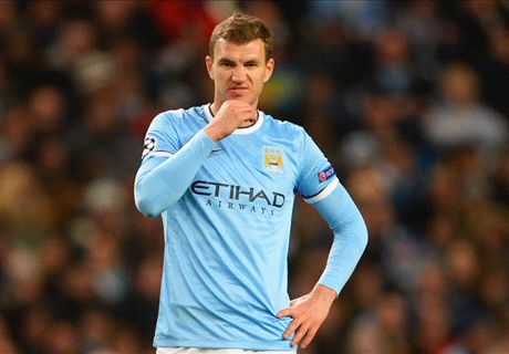 Tottenham will um Dzeko mitbieten