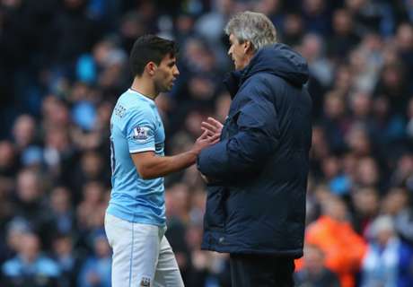 Manchester City striker Aguero motivated by Pellegrini praise
